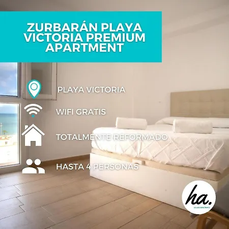 Zurbarán Playa Ha Apartamento Cádis